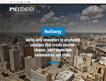 Tablet Screenshot of nextenergy.org